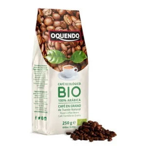 Café en Grano de tueste natural 100% Arábica, 250g
