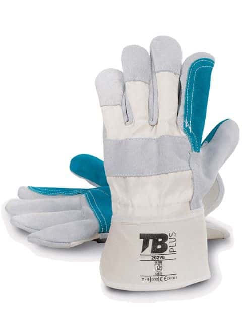 Guante Serraje Vacuno Gris 202 VB