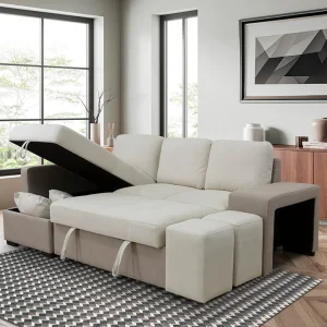 Sofa Cama Chaise Longue Stacy 250cm