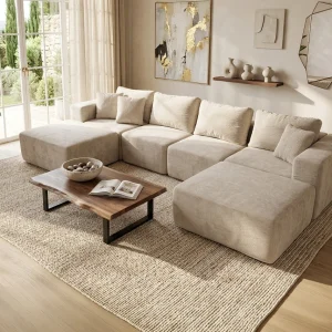 Sofa Chaise Longue Modular Lincon 350cm